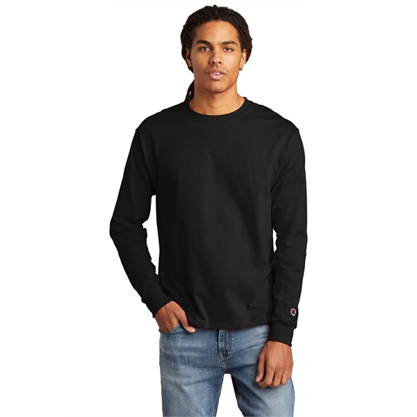 Champion Heritage 5.2-Oz Jersey Long Sleeve Tee - Champion Heritage 5.2-Oz Jersey Long Sleeve Tee - Image 11 of 55