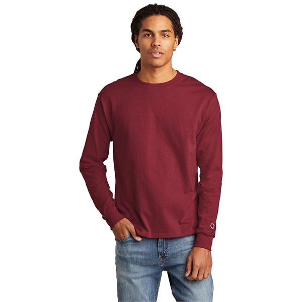 Champion Heritage 5.2-Oz Jersey Long Sleeve Tee - Champion Heritage 5.2-Oz Jersey Long Sleeve Tee - Image 16 of 55