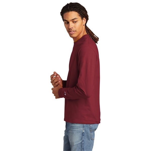 Champion Heritage 5.2-Oz Jersey Long Sleeve Tee - Champion Heritage 5.2-Oz Jersey Long Sleeve Tee - Image 18 of 55