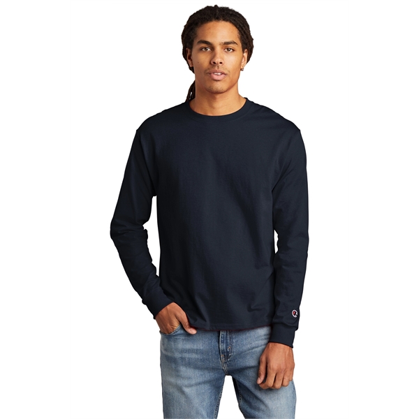 Champion Heritage 5.2-Oz Jersey Long Sleeve Tee - Champion Heritage 5.2-Oz Jersey Long Sleeve Tee - Image 31 of 55