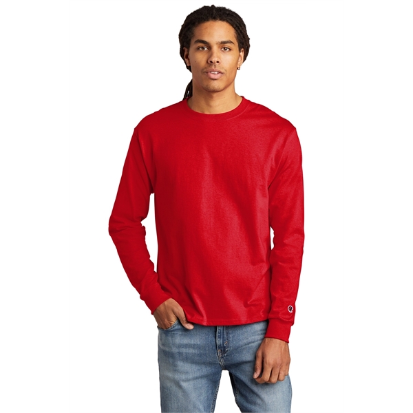 Champion Heritage 5.2-Oz Jersey Long Sleeve Tee - Champion Heritage 5.2-Oz Jersey Long Sleeve Tee - Image 46 of 55