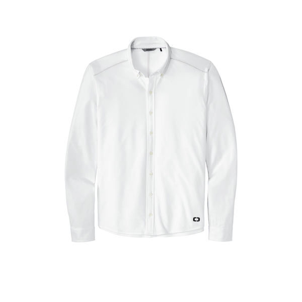 OGIO Code Stretch Long Sleeve Button-Up. - OGIO Code Stretch Long Sleeve Button-Up. - Image 12 of 15