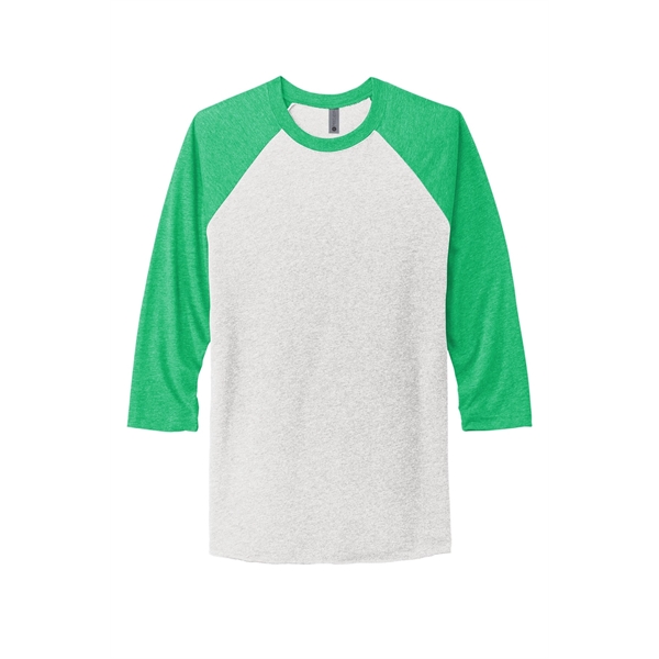 Next Level Apparel Unisex Tri-Blend 3/4-Sleeve Raglan Tee. - Next Level Apparel Unisex Tri-Blend 3/4-Sleeve Raglan Tee. - Image 3 of 55