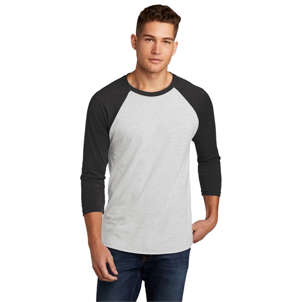 Next Level Apparel Unisex Tri-Blend 3/4-Sleeve Raglan Tee. - Next Level Apparel Unisex Tri-Blend 3/4-Sleeve Raglan Tee. - Image 15 of 55