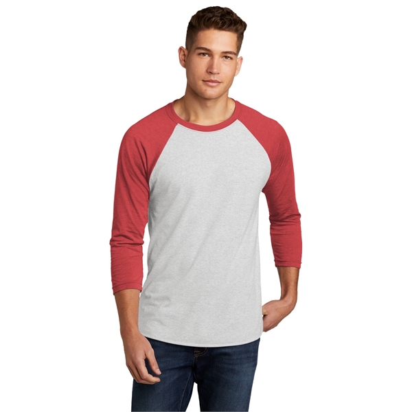 Next Level Apparel Unisex Tri-Blend 3/4-Sleeve Raglan Tee. - Next Level Apparel Unisex Tri-Blend 3/4-Sleeve Raglan Tee. - Image 35 of 55