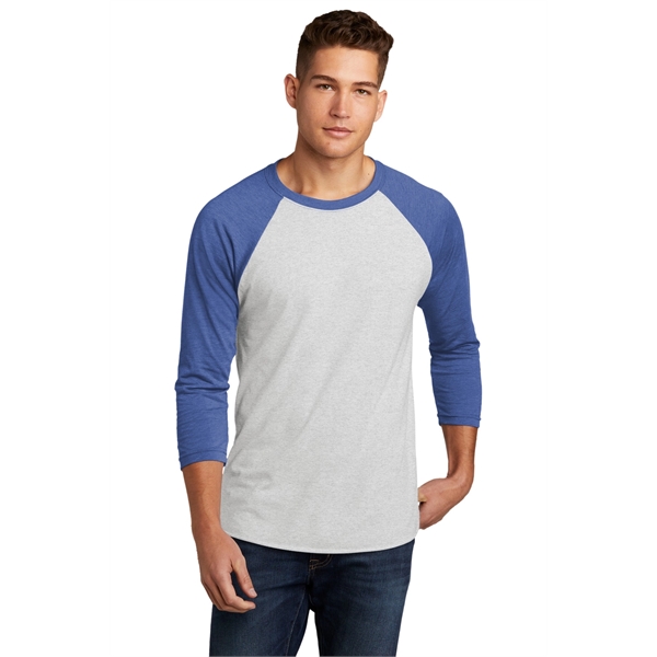 Next Level Apparel Unisex Tri-Blend 3/4-Sleeve Raglan Tee. - Next Level Apparel Unisex Tri-Blend 3/4-Sleeve Raglan Tee. - Image 45 of 55