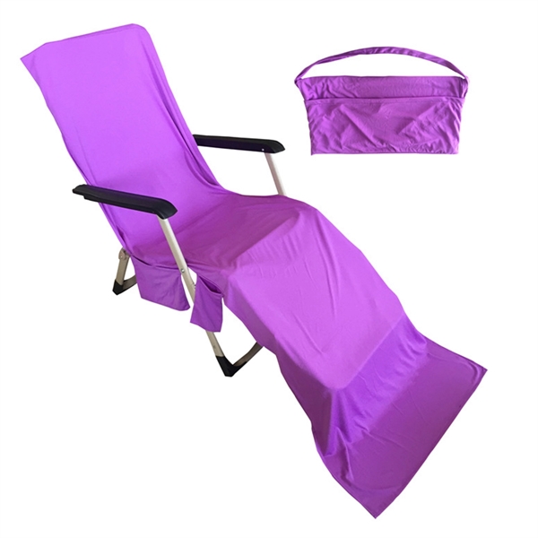 Coolcore Beach Chair Cover Towel - Coolcore Beach Chair Cover Towel - Image 2 of 5