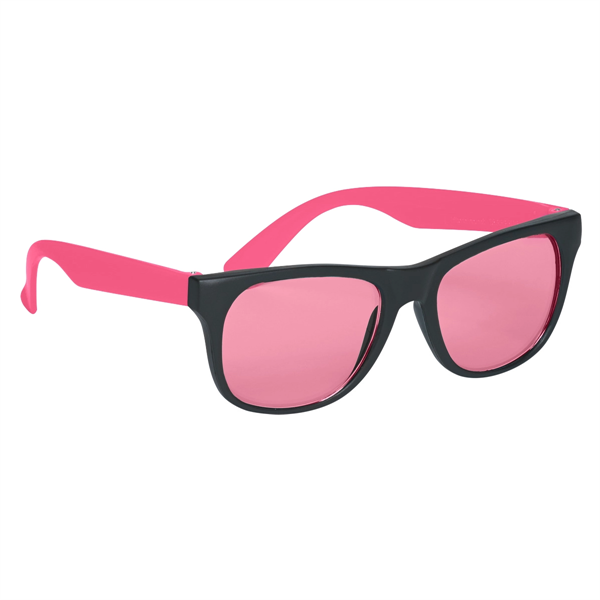 Tinted Lenses Rubberized Sunglasses - Tinted Lenses Rubberized Sunglasses - Image 9 of 18