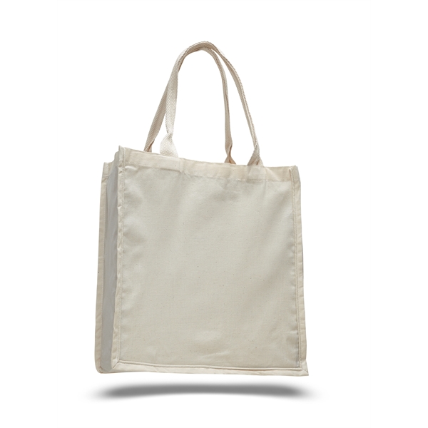 Fancy Cotton Shopper Bag - Fancy Cotton Shopper Bag - Image 5 of 5