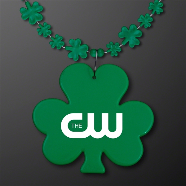 Lil' Shamrock Beads with Medallion (NON-Light Up) - Lil' Shamrock Beads with Medallion (NON-Light Up) - Image 0 of 1