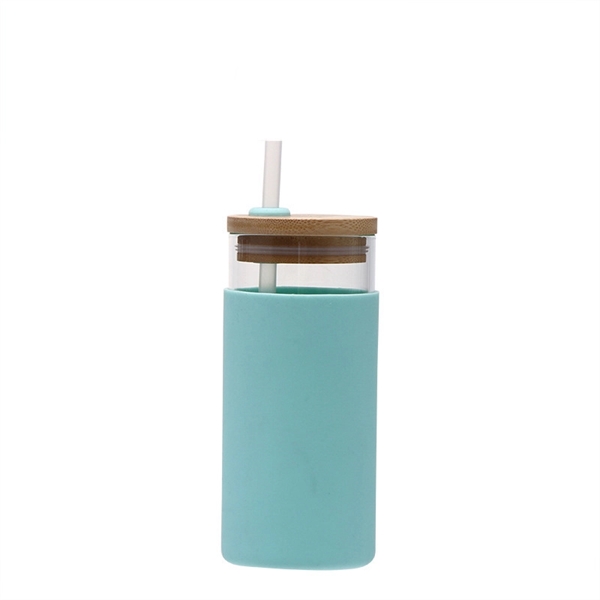 17oz Glass Tumbler Water Bottle - 17oz Glass Tumbler Water Bottle - Image 5 of 6