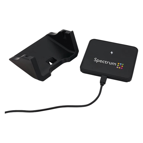 10W Wireless Charger Pad and Phone Stand - 10W Wireless Charger Pad and Phone Stand - Image 1 of 1
