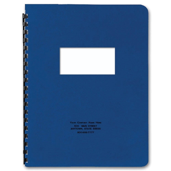 Cover - Report, Punch & Bind With Window