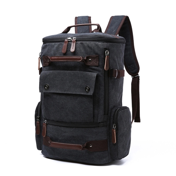 Heavy Canvas Hiking Backpack - Heavy Canvas Hiking Backpack - Image 1 of 6