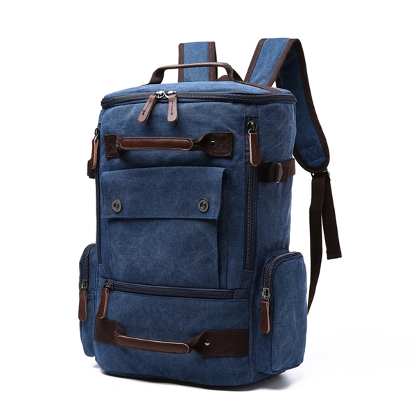 Heavy Canvas Hiking Backpack - Heavy Canvas Hiking Backpack - Image 2 of 6