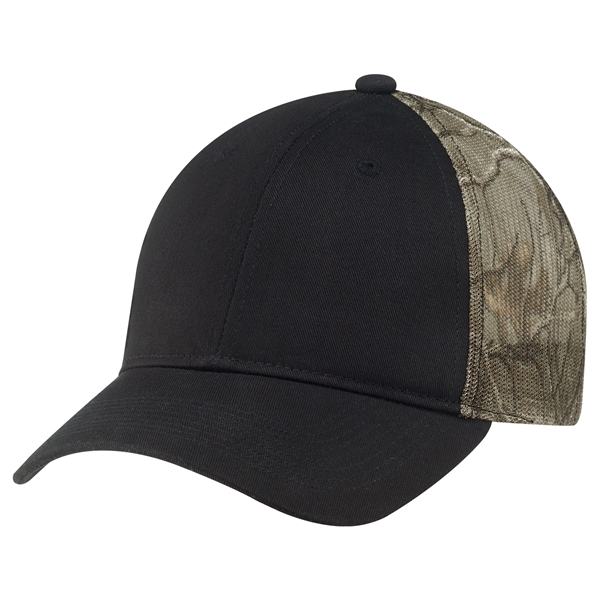 Deluxe Chino Twill /  Realtree XTRA Mesh Hunting Cap - Deluxe Chino Twill /  Realtree XTRA Mesh Hunting Cap - Image 1 of 6