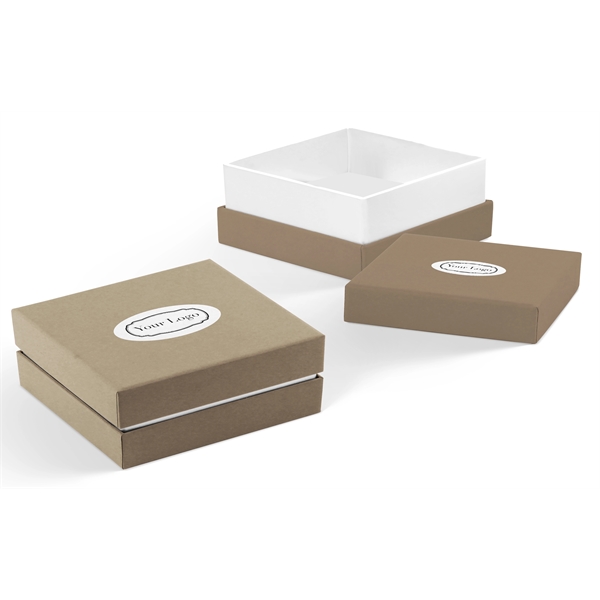 Printed Eco-Friendly 2PC Gift Box - Custom-Sized - Printed Eco-Friendly 2PC Gift Box - Custom-Sized - Image 2 of 5