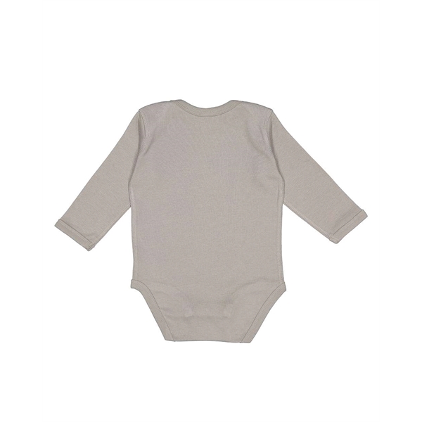 Rabbit Skins Infant Long Sleeve Baby Rib Bodysuit - Rabbit Skins Infant Long Sleeve Baby Rib Bodysuit - Image 41 of 44