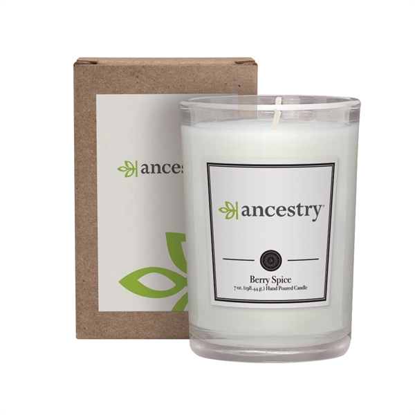Custom 8 oz. Scented Tumbler Candle in a Cardboard Gift Box - Custom 8 oz. Scented Tumbler Candle in a Cardboard Gift Box - Image 1 of 1