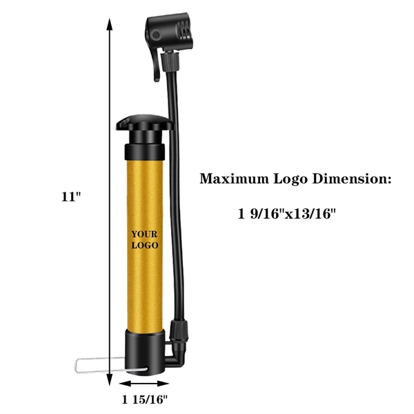 Portable Mini Pump With Inflation Needle - Portable Mini Pump With Inflation Needle - Image 1 of 1