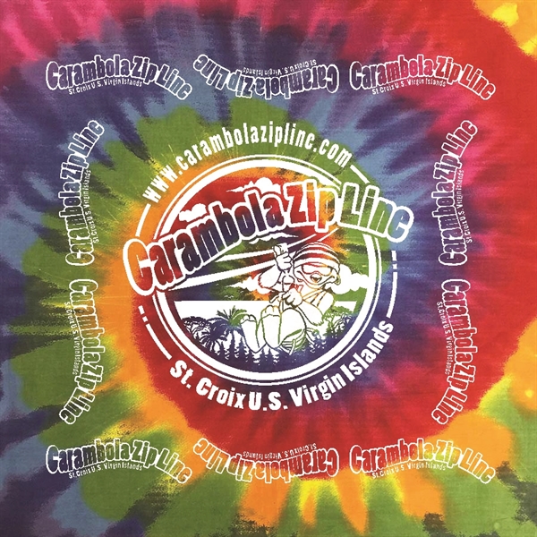Tie Dyed Bandanna - Imported - Tie Dyed Bandanna - Imported - Image 1 of 17