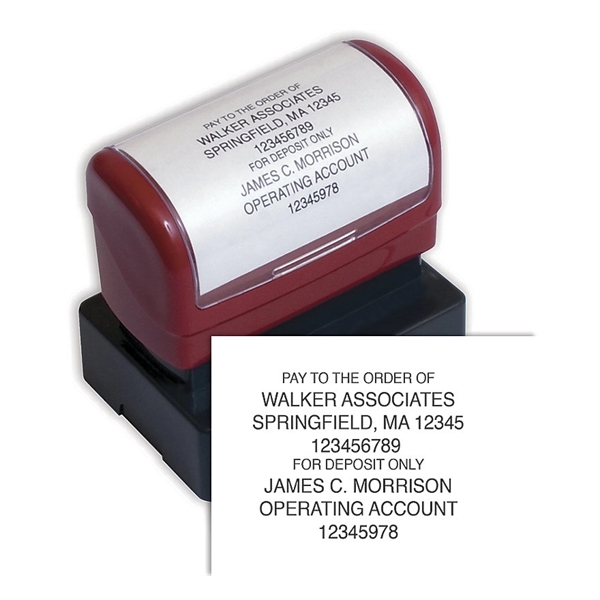 Stamp, Endorsement - Pre-Inked, Popular Layout - Stamp, Endorsement - Pre-Inked, Popular Layout - Image 0 of 1