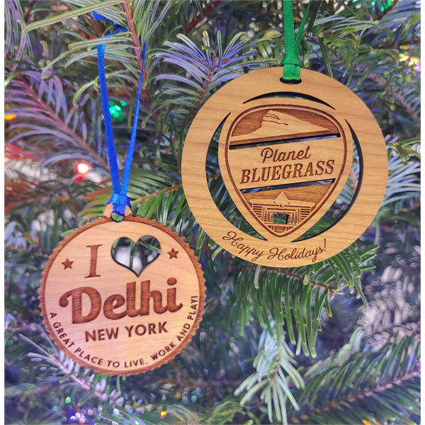 2.75" - Customizable Hardwood Ornaments - 2.75" - Customizable Hardwood Ornaments - Image 0 of 1