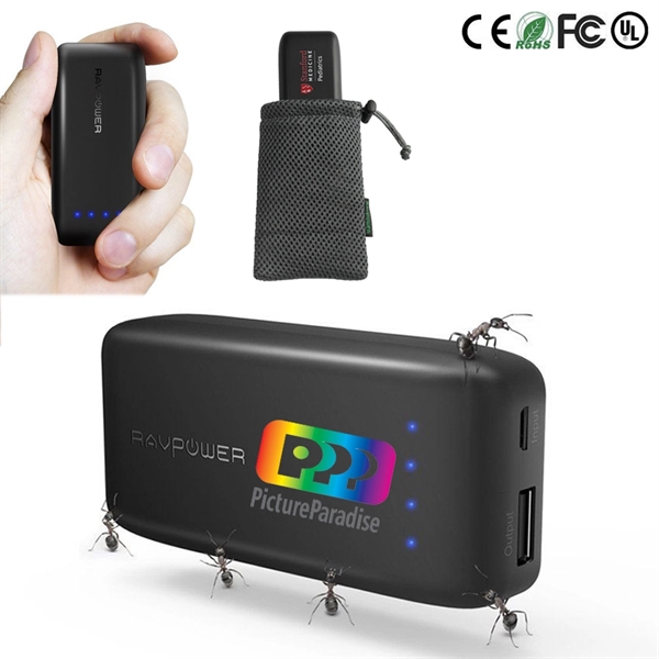 Prudential RAVPower Palm Size Compact Power Bank - 6700mAh - Prudential RAVPower Palm Size Compact Power Bank - 6700mAh - Image 0 of 6