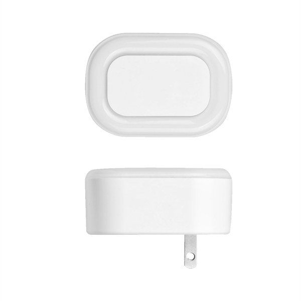 Candy LED Night Light Dual USB Port Wall Charger - UL Listed - Candy LED Night Light Dual USB Port Wall Charger - UL Listed - Image 5 of 6