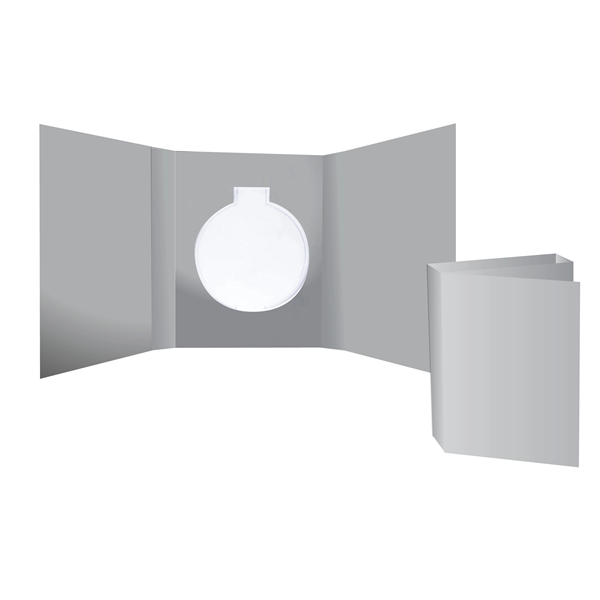 Promotional Book with Circle-Shaped Compact Mirror - Promotional Book with Circle-Shaped Compact Mirror - Image 1 of 1
