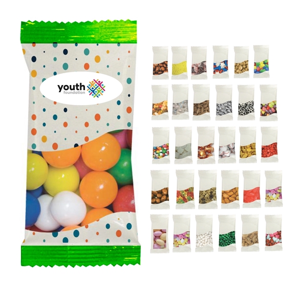Windowed Rectangular Zagasnacks Promotional Snack Bag - Windowed Rectangular Zagasnacks Promotional Snack Bag - Image 0 of 31