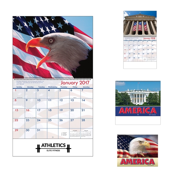 2021 American Pride Spring Wall Calendar - 2021 American Pride Spring Wall Calendar - Image 0 of 6