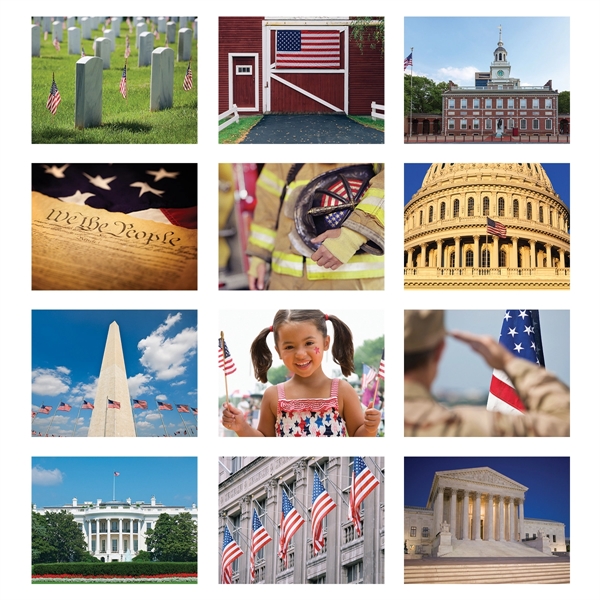 2021 American Pride Spring Wall Calendar - 2021 American Pride Spring Wall Calendar - Image 3 of 6