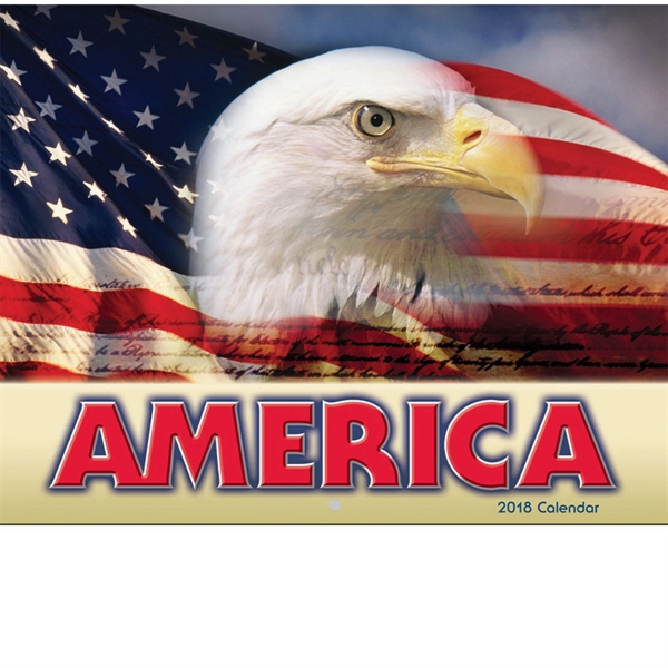 2024 American Pride Stapled Wall Calendar - 2024 American Pride Stapled Wall Calendar - Image 1 of 3