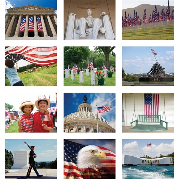 2024 American Pride Stapled Wall Calendar - 2024 American Pride Stapled Wall Calendar - Image 3 of 3