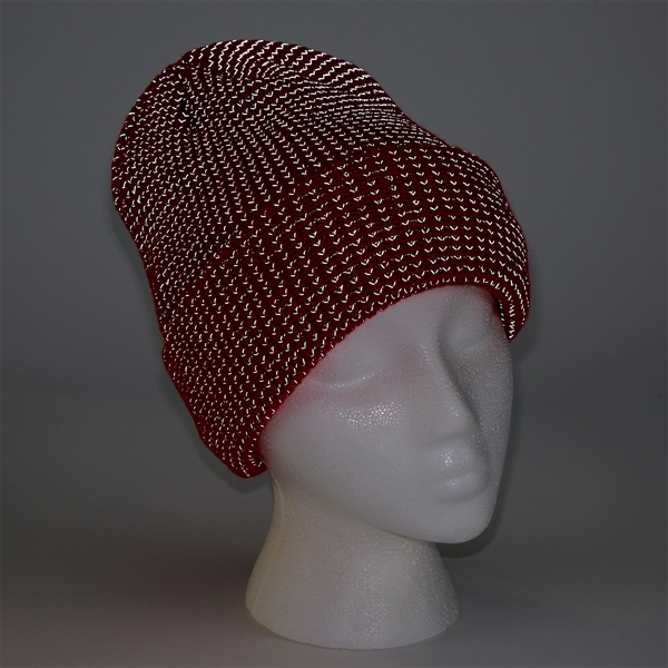 Acrylic Beanie with Cuff - Acrylic Beanie with Cuff - Image 4 of 6
