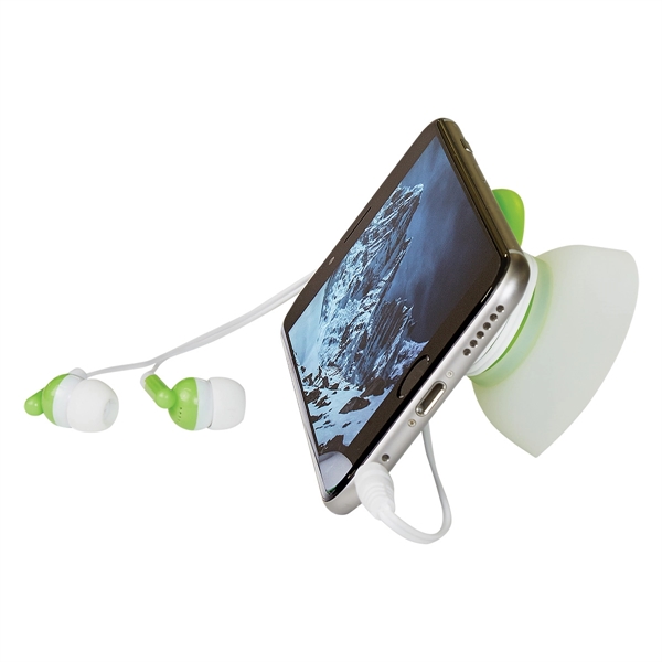 Earbuds with Mobile Stand in a Case - Earbuds with Mobile Stand in a Case - Image 7 of 10