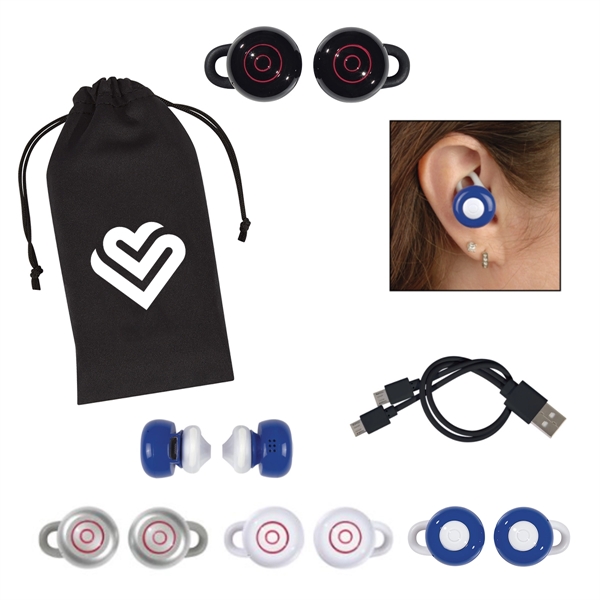Daily Wireless Earbuds in Pouch - Daily Wireless Earbuds in Pouch - Image 8 of 8