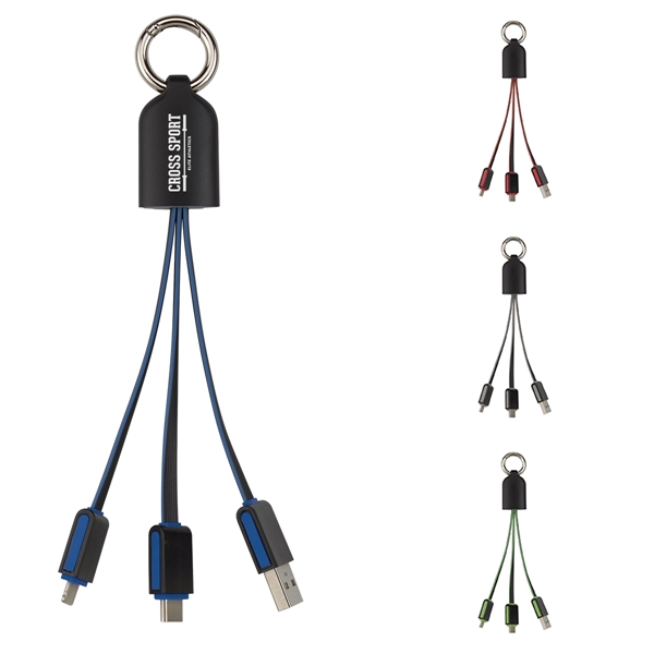 Brights 3-In-1 Charging Cable - Brights 3-In-1 Charging Cable - Image 0 of 9