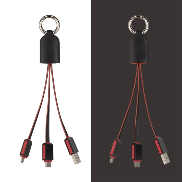Brights 3-In-1 Charging Cable - Brights 3-In-1 Charging Cable - Image 3 of 9