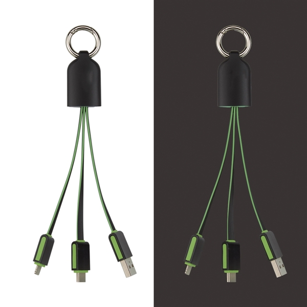 Brights 3-In-1 Charging Cable - Brights 3-In-1 Charging Cable - Image 4 of 9