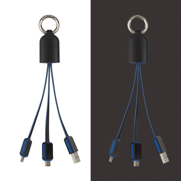 Brights 3-In-1 Charging Cable - Brights 3-In-1 Charging Cable - Image 7 of 9