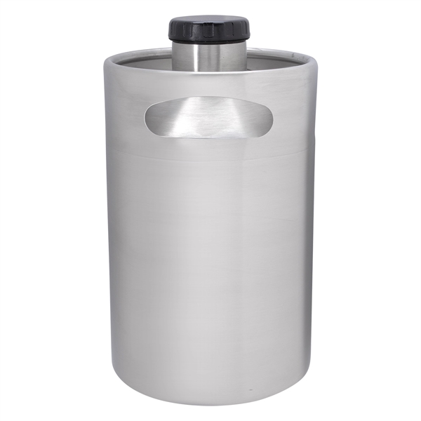 64 Oz. Portable and Handy Stainless Steel Growler - 64 Oz. Portable and Handy Stainless Steel Growler - Image 0 of 2