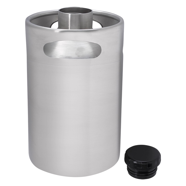 64 Oz. Portable and Handy Stainless Steel Growler - 64 Oz. Portable and Handy Stainless Steel Growler - Image 1 of 2