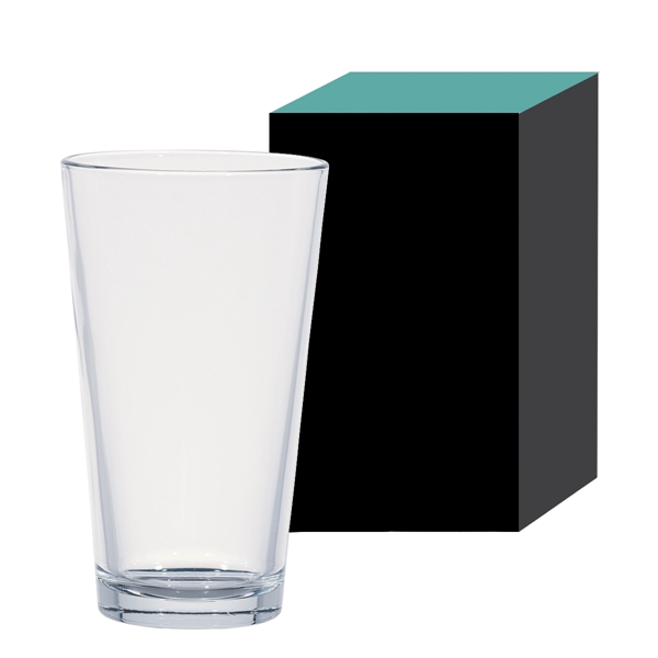 16 Oz. Classic Pint Glass With Custom Box - 16 Oz. Classic Pint Glass With Custom Box - Image 1 of 1