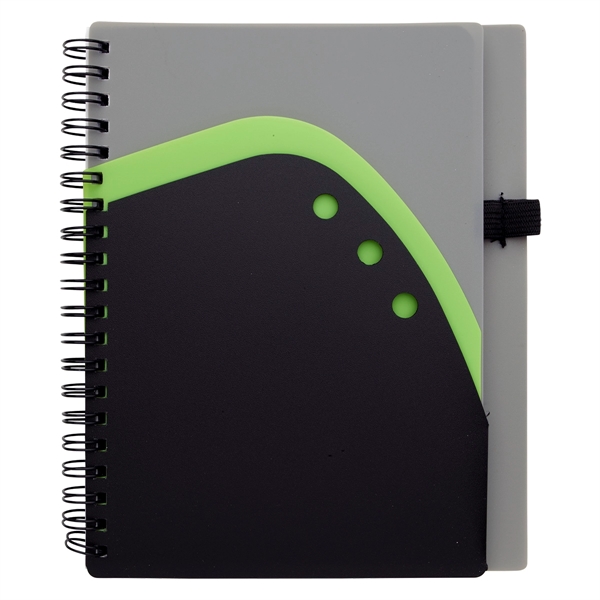 Sleek Double-Tone Jotter - Sleek Double-Tone Jotter - Image 2 of 10