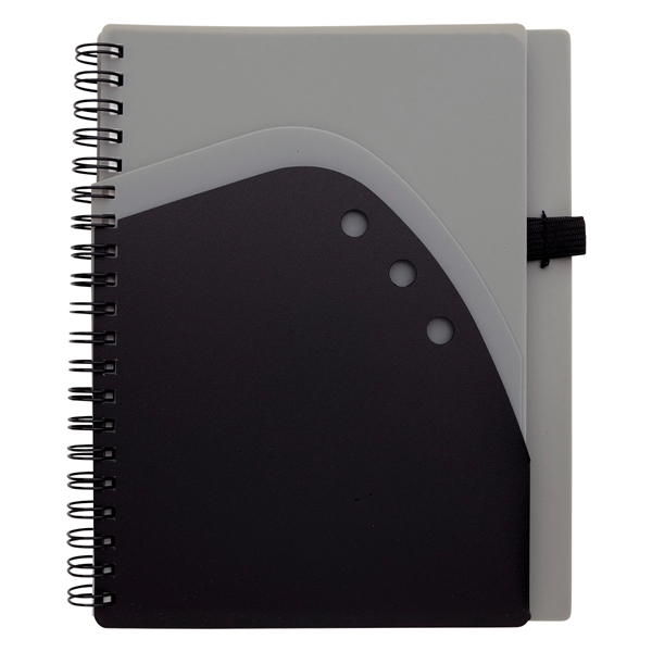 Sleek Double-Tone Jotter - Sleek Double-Tone Jotter - Image 3 of 10