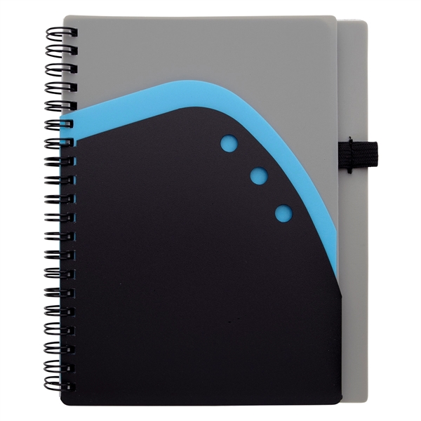 Sleek Double-Tone Jotter - Sleek Double-Tone Jotter - Image 4 of 10