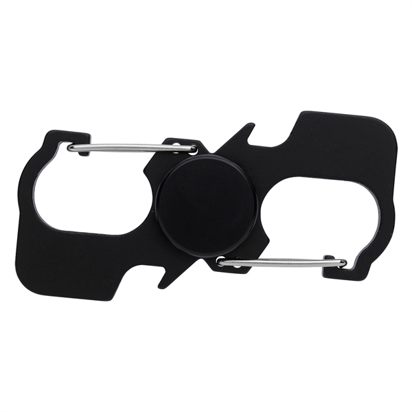Handy Carabiner Fidget Spinner and Bottle Opener - Handy Carabiner Fidget Spinner and Bottle Opener - Image 3 of 4