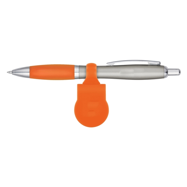 Clip-On Pen-Holding Webcam Cover with Sleek Pen - Clip-On Pen-Holding Webcam Cover with Sleek Pen - Image 5 of 7